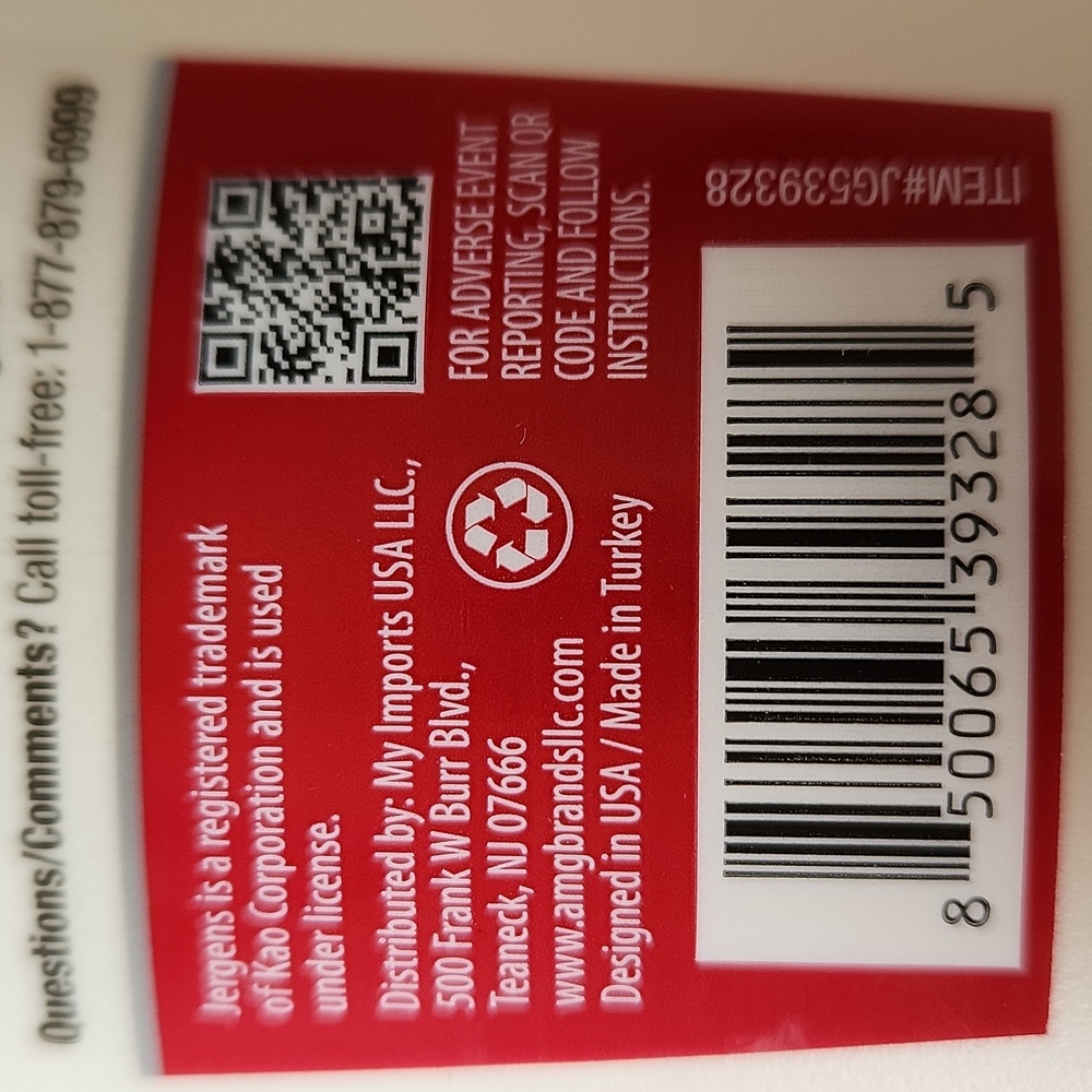Jergens Moisturizing Hand Wash & Bar Soap Original Cherry Almond Essence‎ - Picture 6 of 10